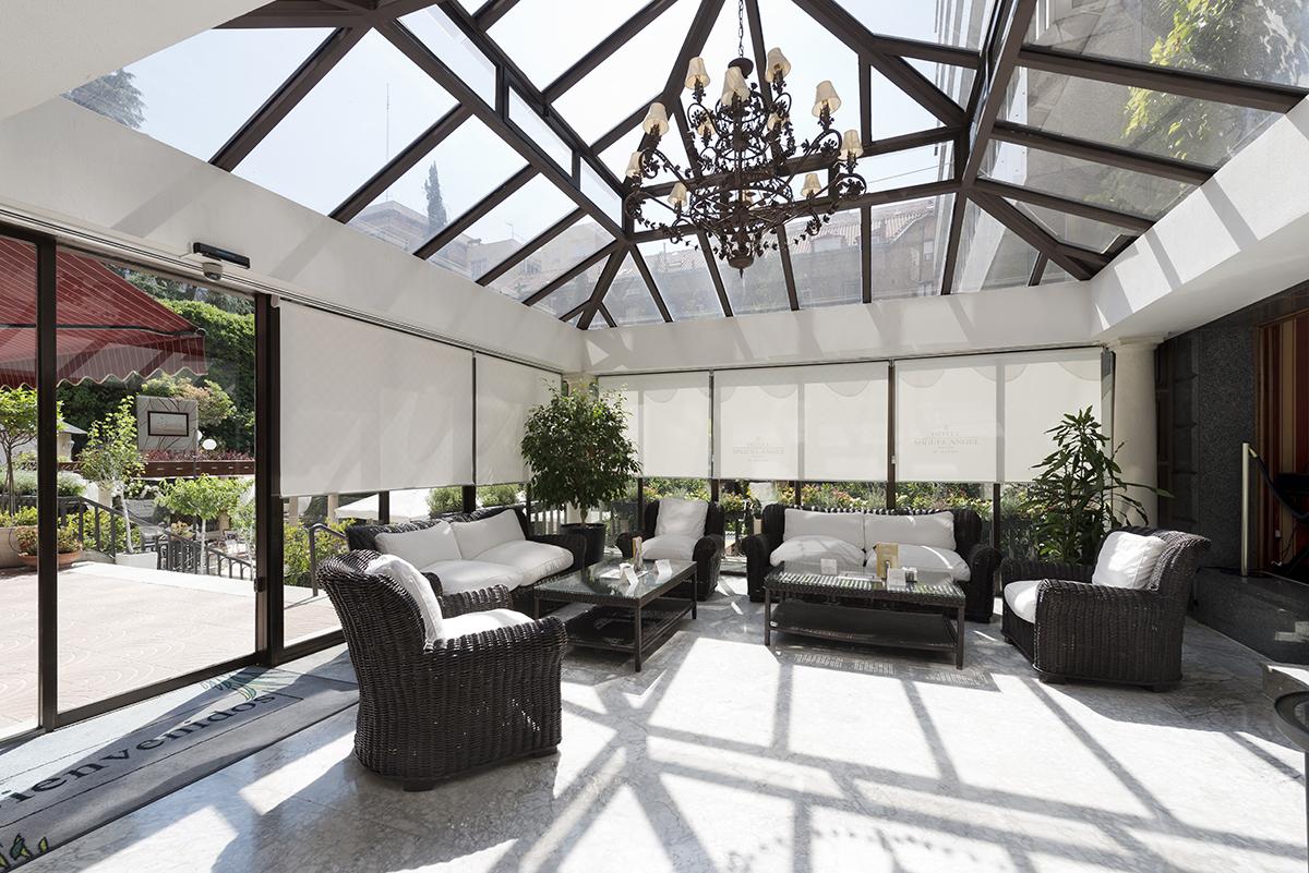 Hotel Miguel Angel Мадрид Экстерьер фото Interior of a conservatory