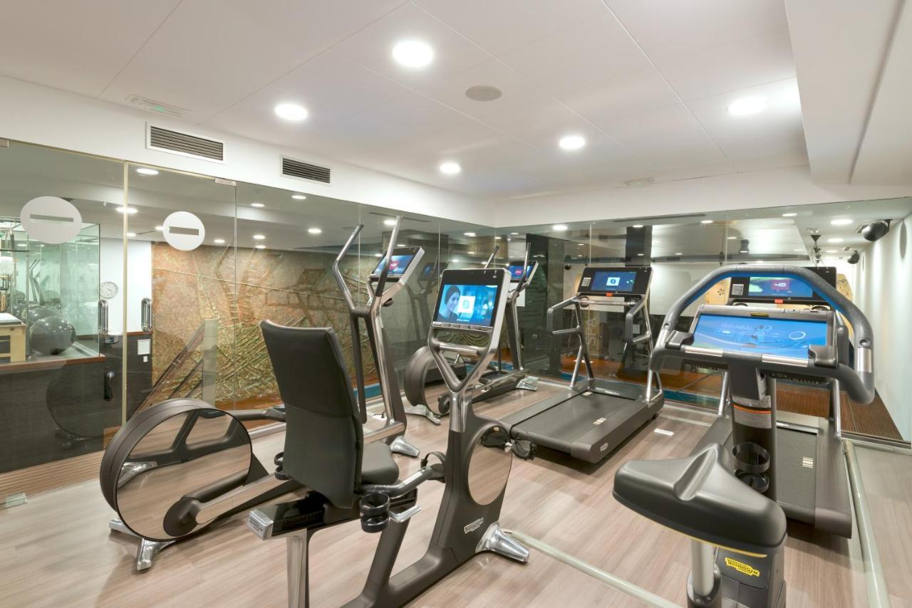 Hotel Miguel Angel Мадрид Экстерьер фото The gym at the hotel